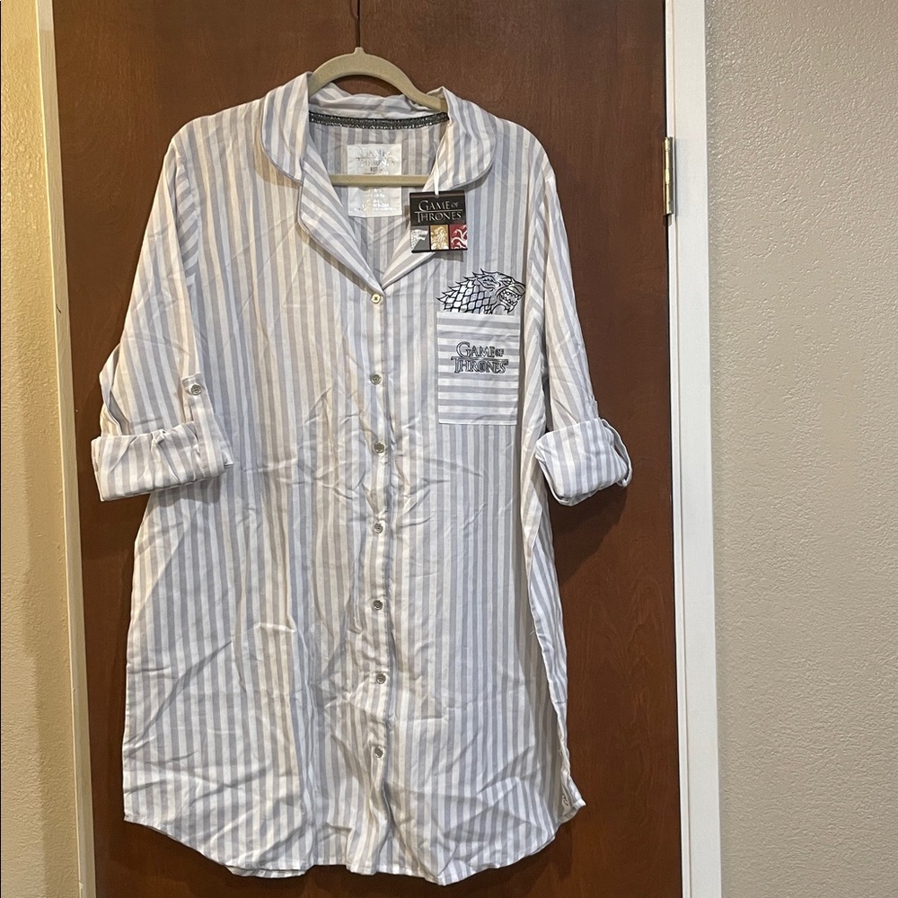 Game Of Thrones pajama shirt NWT